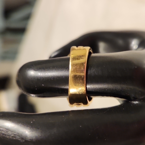 Vintage Ana Bekoach 18K HGE Heart Ring With CZ - Picture 8 of 15